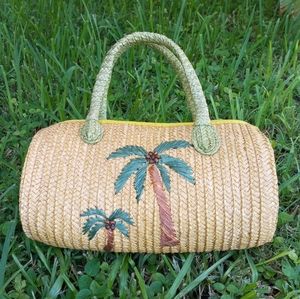 Rattan Tropical Purse